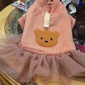 New Dog harness dress shirt